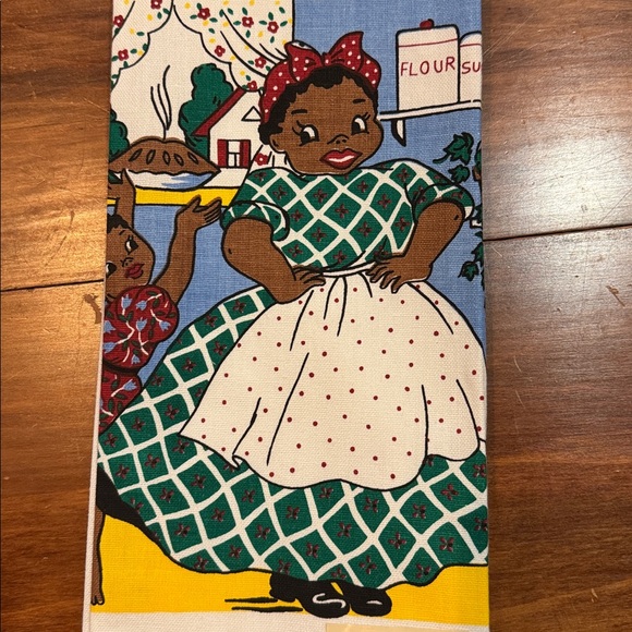 NWT Vintage Black Americana Set of 2 Tea Towel 100% Cotton NEW 16 X 27 Kichen - Picture 15 of 16